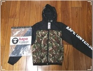 不計成本清貨價 超薄Aape windbreaker camouflage jacket 迷彩外套 夾克  風衣