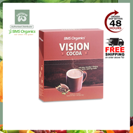 BMS Organics - Vision Cocoa / 鹰眼可可 (40g x 10 sachets) (Vegetarian) (lactose-free) (Chocolate Malt Drink)