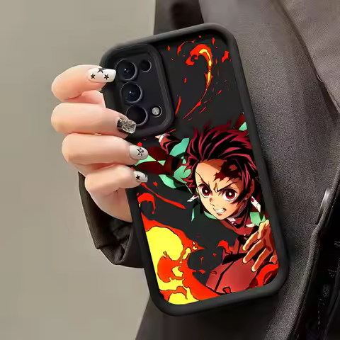D-Demon S-Slayer N-Nezuko Cover Phone Case For Oneplus 8T 9R 10R 11 12 13 13T 15 NORD ACE CE 2 3 4 5