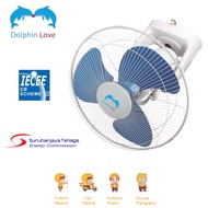 Dolphin  16" Auto Fan 360° Degree 吸顶扇 Kipas Siling Orbit，Approved Ceiling Auto Fan , 16" AUTO FAN