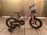 二手現貨  粉紅色 14寸SkillMAX鋁合金單車