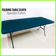 ⚽︎ § ▬ Folding Table Cloth 4ft & 6ft. Lifetime Table Cloth Spandex Table Cloth