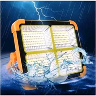 1000W Portable Solar Flood Light LED Camping Tent Light  Rechargeable