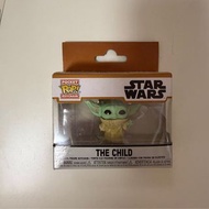 StarWars Grogu The Child 星球大戰古古尤達寶寶模型匙扣Figure keychain