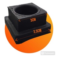 3x3cm Rubber Table Legs 3x3cm Rubber Chair Legs 3x3cm Square Rubber Leg/s