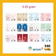 Emas Mini Logam Mulia Hartadinata ANTAM 0,25 0.25 Gram Gift Series /