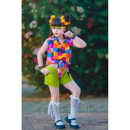 2-Piece Girl's Dress Set Auntie Summer