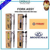 TOBAKI FORK ASSY CNC FORK LAY KRISS 1/KRISS 2/KRISS MR2 MR3 DISC/DRUM*READY STOCK/FAST SHIPPING*
