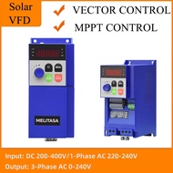 solar inverter VFD 2.2kw water pump solar power frequency converter 220V motor 1.5kw solar converter