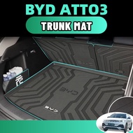 Byd atto3 Trunk Mat TPE Rear Backrest Cushion Formaldehyde-Free Waterproof Fully Surrounded Scratch-Resistant Wear-Resistant accessories