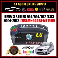 Bmw 3 Series E60 / E90 / E92 CIC 2004 - 2013 [ 8 RAM + 64 GB ] 8.8'' IPS + 4G + Carplay + 8 Core And