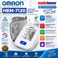 OMRON HEM-7120 Digital Blood Pressure Monitor BP Machine | Mesin Tekanan Darah