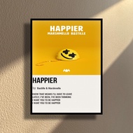 Martin Garrix & Marshmello album cover DJ Poster Set | Electronic Dance Music Wall Art | EDM Fan Roo