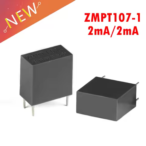10Pcs/1pcs ZMPT107 2mA/2mA High Precision Miniature Micro Voltage Transformer Sensor Isolation Volta