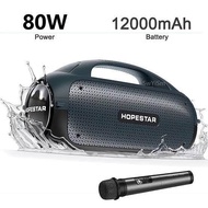 ลำโพงบลูทูธแบบพกพา HOPESTAR A50/Party One + ไมโครโฟน 80W