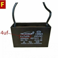 Cbb61 Smoke Fan Capacitor 4UF 450V 5UF Starter Capacitor Fan Ceiling Fan Smoke Fan Capacitor with Ca