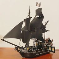 Creative Pirates Black Pearl เรืออาคารบล็อกเรือแคริบเบียนผจญภัยประกอบ 1:1 อิฐของเล่นเด็กผู้ใหญ่ Xmas