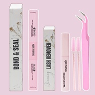 QIUNING Lash Bond and Seal 10ml Individual Lashes Glue and Seal Super Strong Hold Lash Extension and