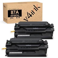 v4ink 87Aトナー HP 87A CF287A交換用ブラックトナーカートリッジ Laser jet Enterprise M506 M506n M506dn M506x Pro M501n M5