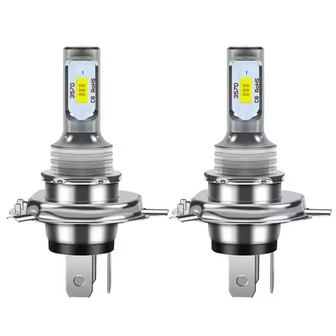 H4 Led Fog Light Bulbs White Yellow Blue 3000K 6000K 12000K Car High Low Beam Headlamp Bulb 12V Car 