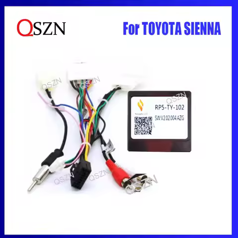Canbus Box TY-SS-01/RP5-TY-002/RP5-TY-102 For TOYOTA VENZA/SIENNA/AVALON Car Radio Android With Wiri