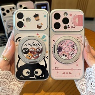 Coal ball cat Phone Case For Samsung Galaxy A07 M07 F07 A06 M06 F06 A05S A04S A04E M04 F04 A03 Core 