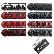 Suitable for Volkswagen GTD Golf 6 GTD Metal Label Car Sticker Metal Label Tail Label Sticker China 