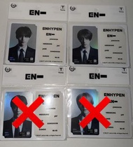 ENHYPEN Ni-Ki Jake  T-money 韓國交通卡