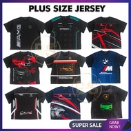 (HARGA MURAH) BAJU JERSEY KERETA SPORT CUTTING BESAR DEWASA / MEN JERSEY SPORT CAR SHIRT PLUS SIZE /