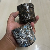 Clay pot forik, diameter 7 cm, Thai pot motif