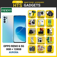 OPPO Reno 6 (8GB RAM + 128GB) 5G Smartphone - 1 Year OPPO Malaysia Warranty