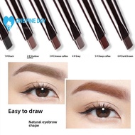 5 Colors Double Heads Eyebrow Pencil Natural Waterproof Lasting Eyebrow Pencil Eyeliner Eyebrow B9r6