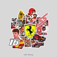 Sticker Pack Formula 1 F1 Sticker Vinyl Doff Lamination | Ferrari Sticker