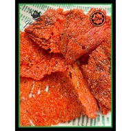 MERAH [Halal] Red Spicy Cuttlefish [Stamped Spicy Red Socket][Dry Socket][Cheapestred Fish][100gm]