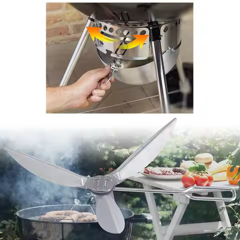 One-Touch Cleaning System Kit Design For Weber Kettle Grill,for 7444 Weber Grill Replacement Parts,S