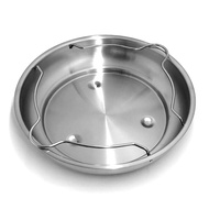 Linox 廚之坊 易立家生活館 21cm淺型電鍋蒸盤 蒸架 附把手 304不鏽鋼 台灣製造 1入 21cm