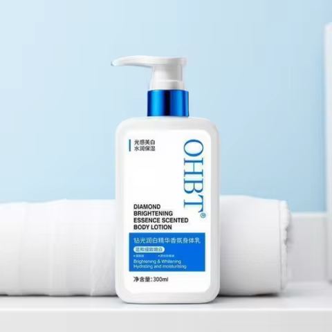 OHBT moisturizing body lotion 300g brightens skin tone, refreshes texture and improves roughness. Su