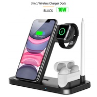4 in 1 Fast Magnetic Wireless Charger Stand For Magsafe iphone 12 11 Apple Watch 6 5 4 3 Airpods Pro Fast Charging Dock Station