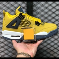 A AJ4 Cross-Border AJ4 Joe 4 Black Technology Basketball Shoes Men's Classic Electric Mother Leisure
