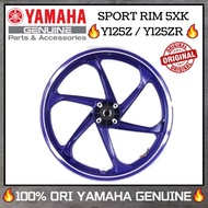 SPORTRIM 6 BATANG SPORT RIM 6 SPOKE CAST WHEEL 6 SPOKE RIM DPBMC BIRU GP BLUE YAMAHA 125Z Y125Z Y125