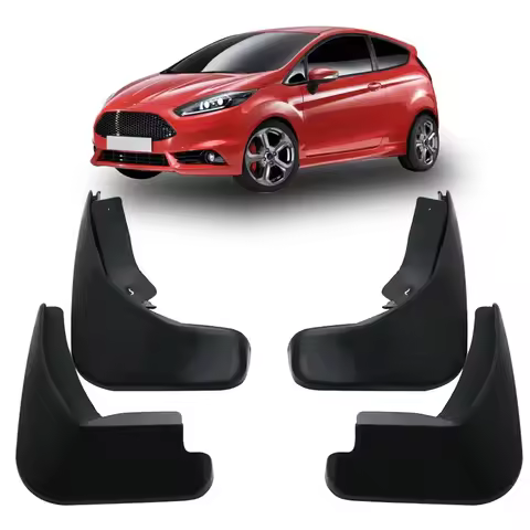 Car Mudguards for Ford Fiesta MK7 Hatchback 2009 - 2017 Mud Flaps Front Rear Fender Splash Guards Co