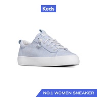 KEDS รองเท้าผ้าใบ แบบผูกเชือก รุ่น KICKBACK CHAMBRAY สีฟ้า ( WF67788 )