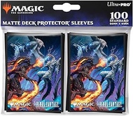 Ultra PRO - Final Fantasy x Universes Beyond Bahamut and Ifrit 100ct Deck Protector Sleeves for Magi