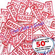 Bet gudep scout contains 50 pcs - Bet Embroidered gudep - gudep son gudep daughter - embroidered gud