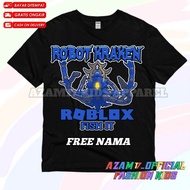 ROBLOX FISH IT ROBOT CHARACTER KIDS' T-SHIRT FREE NAME ROBLOX FISCH FISH IT ROBOT CHARACTER KIDS' TS