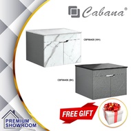 CABANA Stainless Steel Water Proof Bathroom Furniture Table Top Basin Cabinet (WH/BK) CBF 66405 / 66