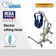 Electric Hydraulic Lifting Hoist Sling Elevator Lifter Wheelchair Transfer Patient