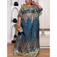 Traditional Africa Clothing Dashiki Ankara Outfits Gown Abayas Robe Muslim Kaftan Maxi Long Dress 20