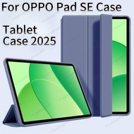 for OPPO Pad SE Tablet Casing Cover For OPPO Pad SE 11" 2025 Casing Tablet Ultra Slim Fold PCPU Leat