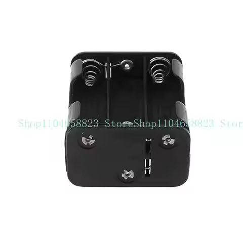 6x AA 1.5V Battery Clip Slot Storage Holder Box for Case 6xAA Batteries Stack Connector Double Side 